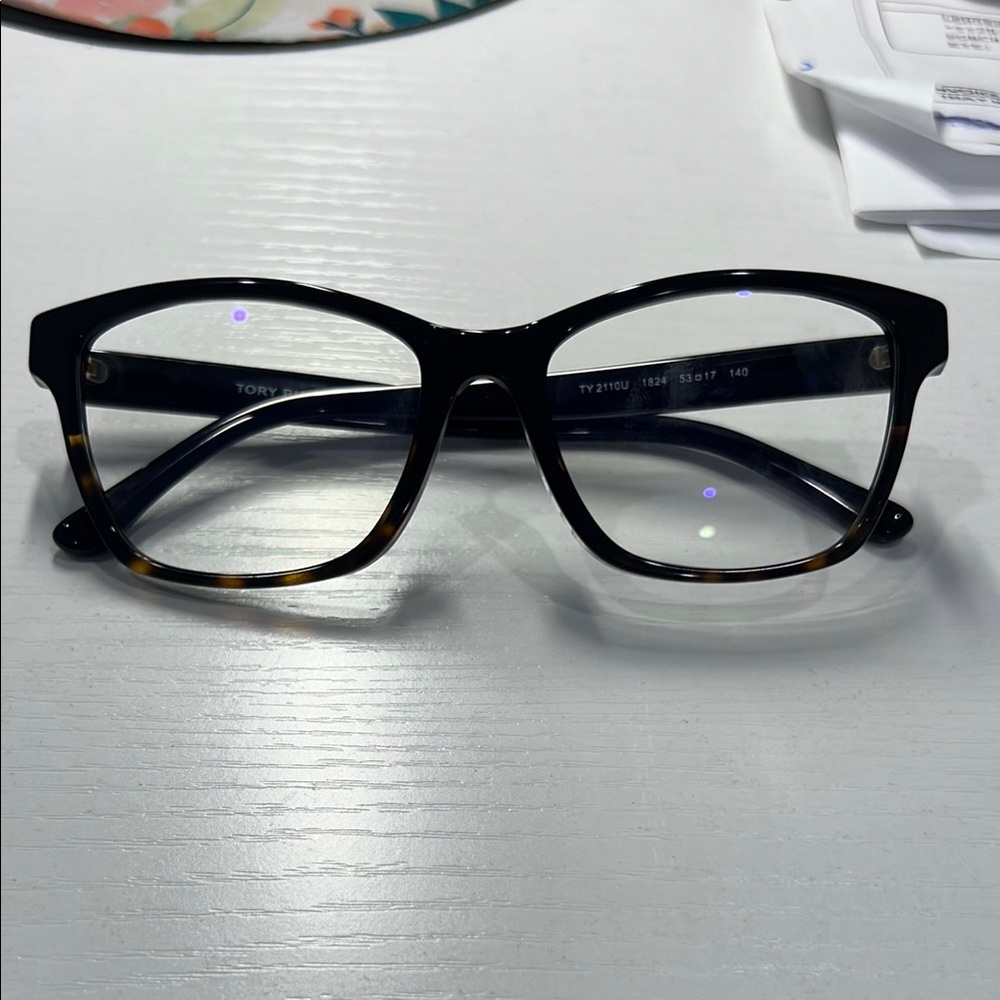 Tory Burch Black and Tortoise Glasses